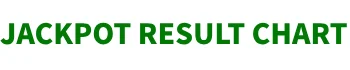Jackpot Result Chart